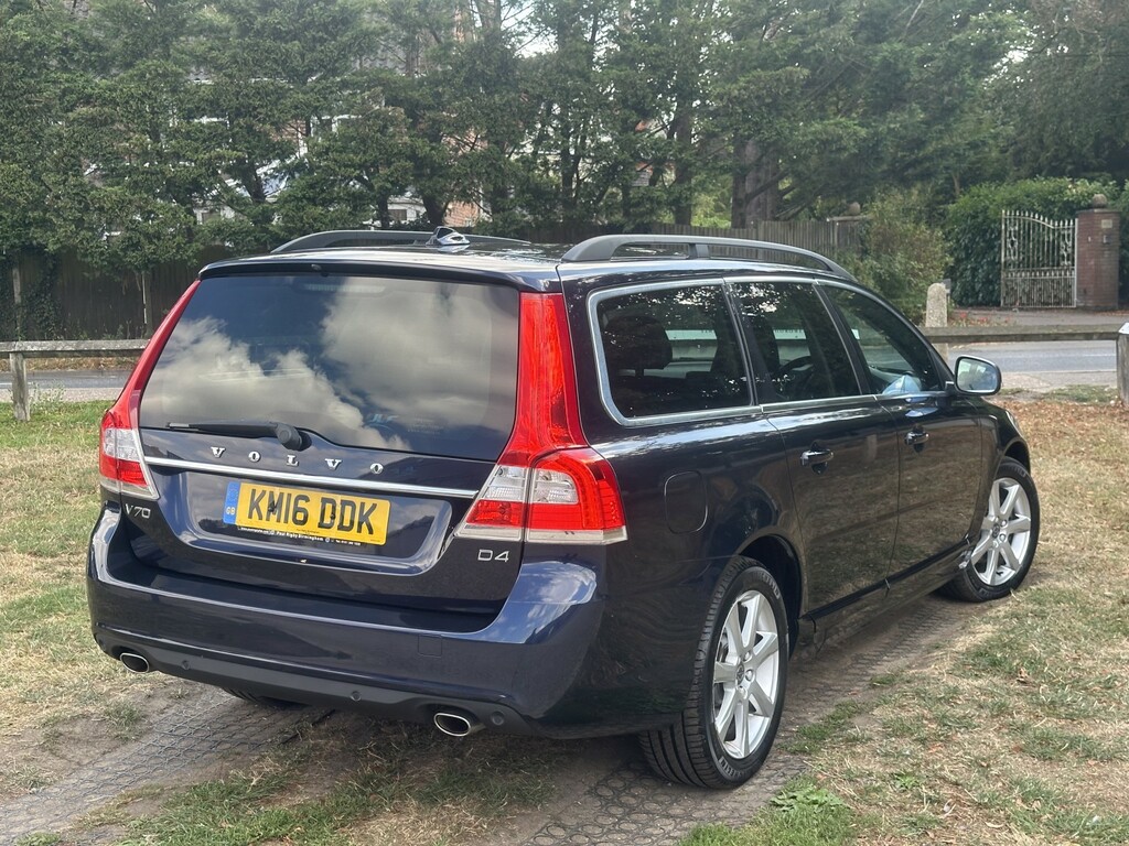 Volvo V70 2.0 Se Nav D4 KM16DDK Blue #4