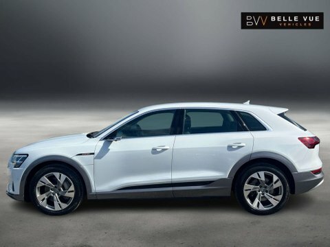 Audi E-tron E-tron 55 Quattro LM20CFY White #6