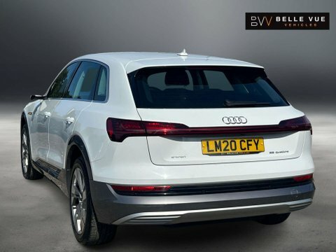 Audi E-tron E-tron 55 Quattro LM20CFY White #5