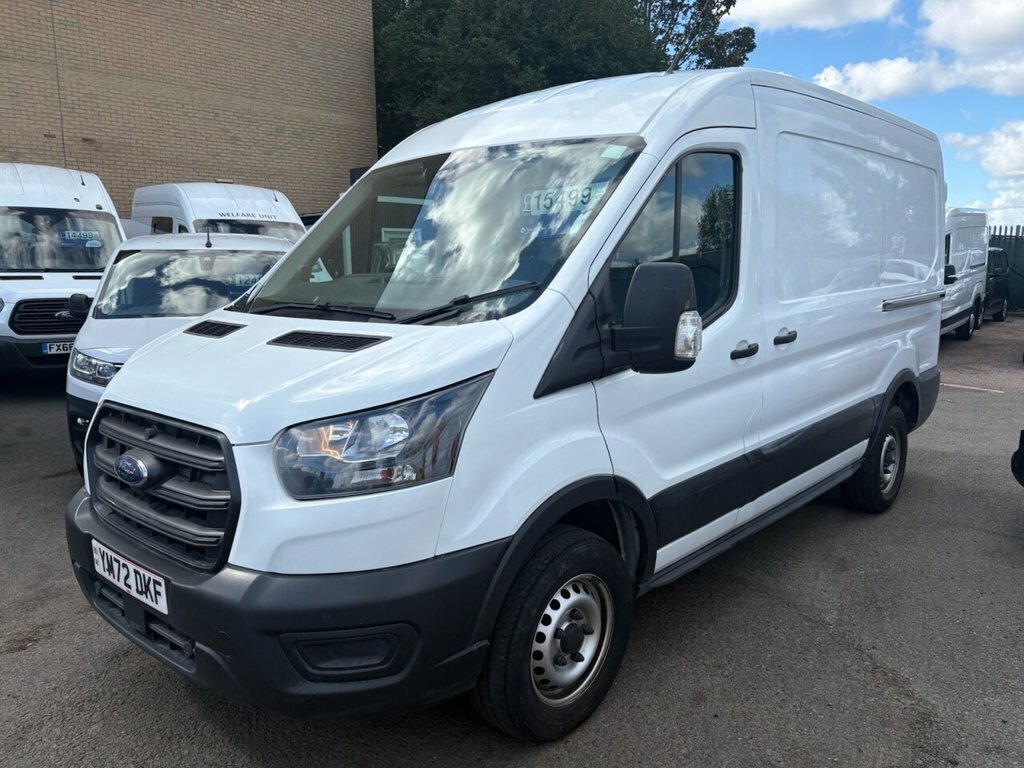 Ford Transit Custom 2L Leader YM72DKF White #4