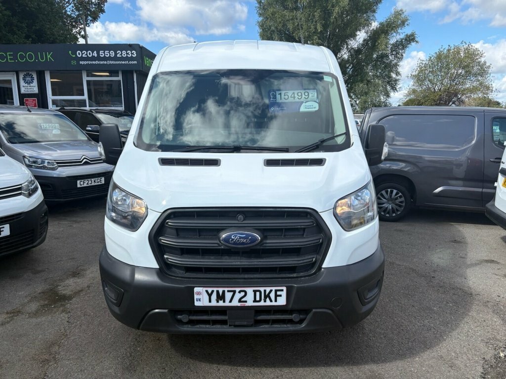 Ford Transit Custom 2L Leader YM72DKF White #2