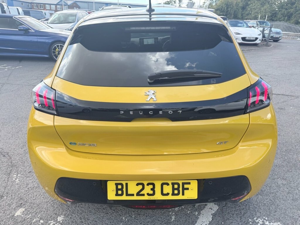 Peugeot e-208 Hatchback BL23CBF Yellow #6