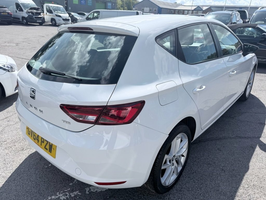 Seat Leon 1.6L Se White #6