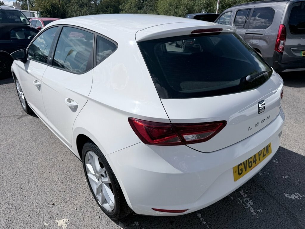 Seat Leon 1.6L Se White #4