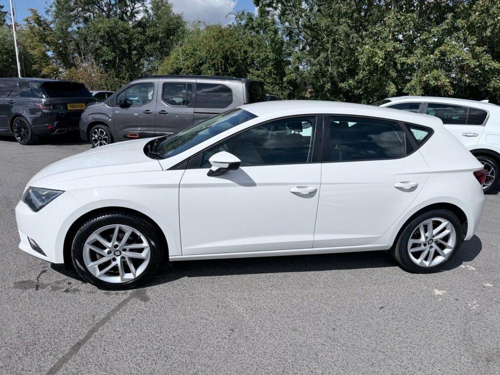 Seat Leon 1.6L Se White #3