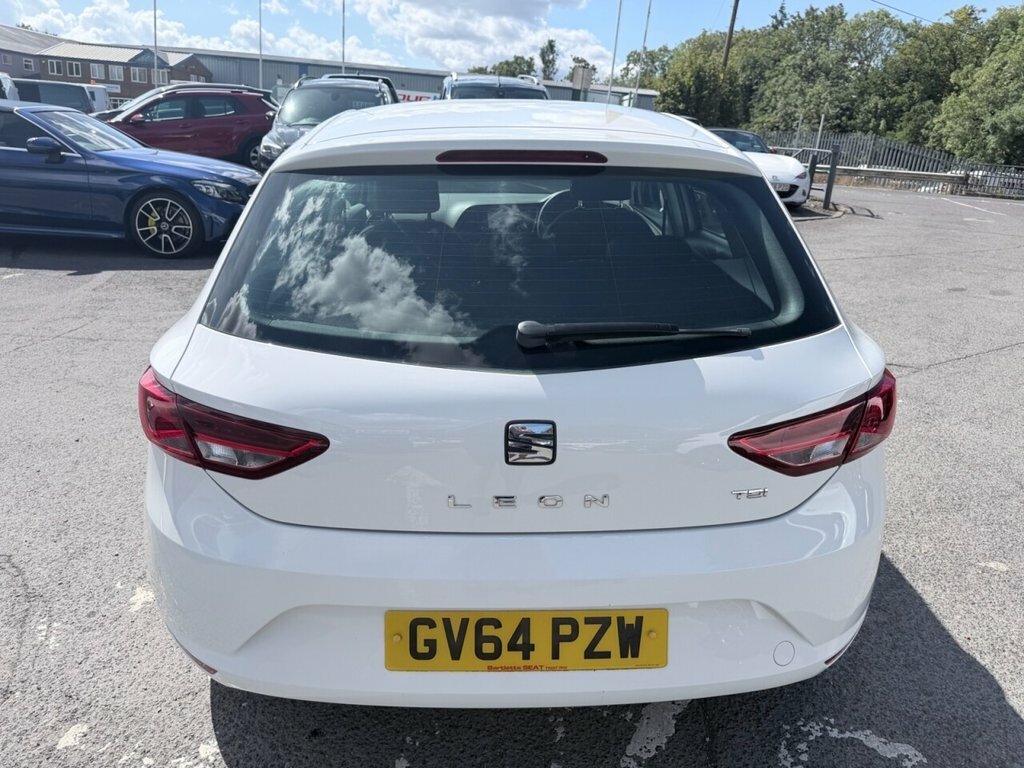Seat Leon 1.6L Se White #5