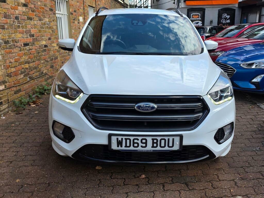 Ford Kuga 2.0 Tdci St-line Powershift Euro 6 WD69BOU White #2