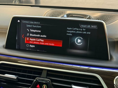BMW 7 Series 3.0 740Ld Xdrive Black #5