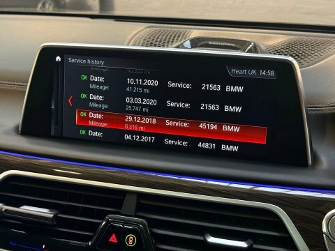 BMW 7 Series 3.0 740Ld Xdrive Black #4