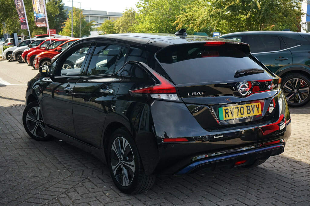 Nissan Leaf 160Kw E Tekna 62Kwh RV70BVY Black #3