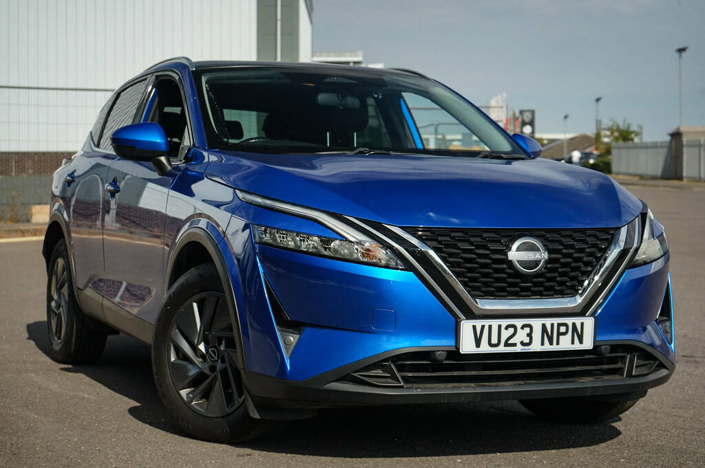 Nissan Qashqai 1.3 Dig-t Mh 158 Acenta Prem Glass Rf Xtron Blue