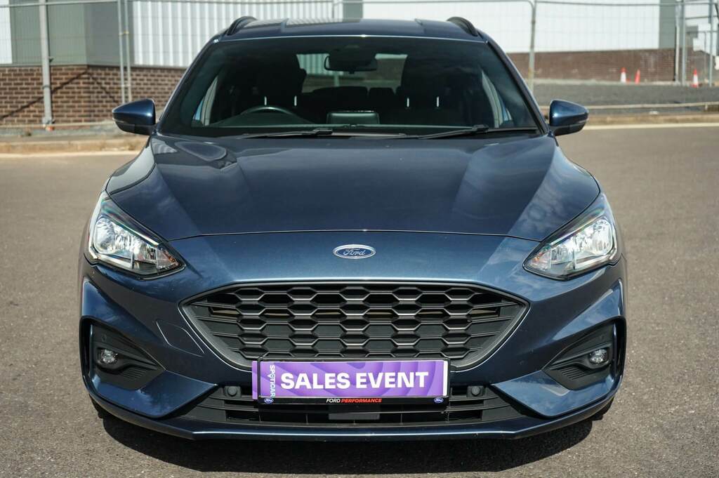 Ford Focus 1.0 Ecoboost 125 St-line Nav WP19YYT Blue #3
