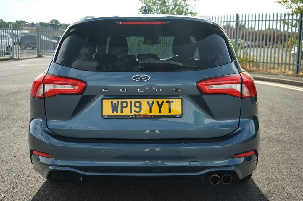 Ford Focus 1.0 Ecoboost 125 St-line Nav WP19YYT Blue #4