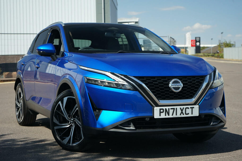 Nissan Qashqai 1.3 Dig-t Mh 158 Tekna Xtronic Blue