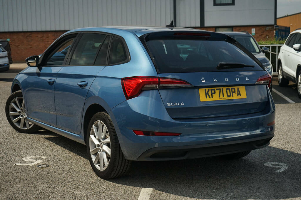 Skoda Scala 1.0 Tsi 110 Se L Dsg Blue #2