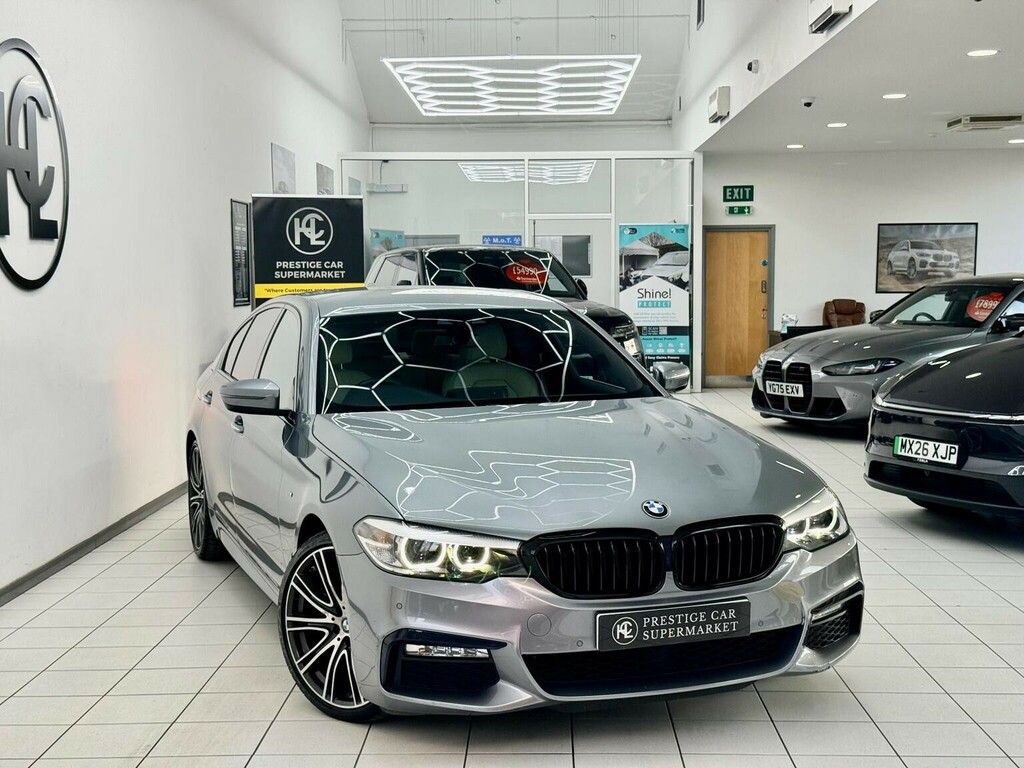 BMW 5 Series Saloon 2.0 520D M Sport Euro 6 Ss 201 Blue