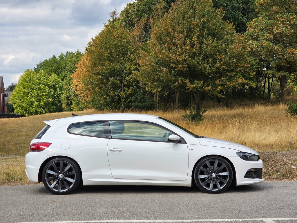 Volkswagen Scirocco Hatchback White #8