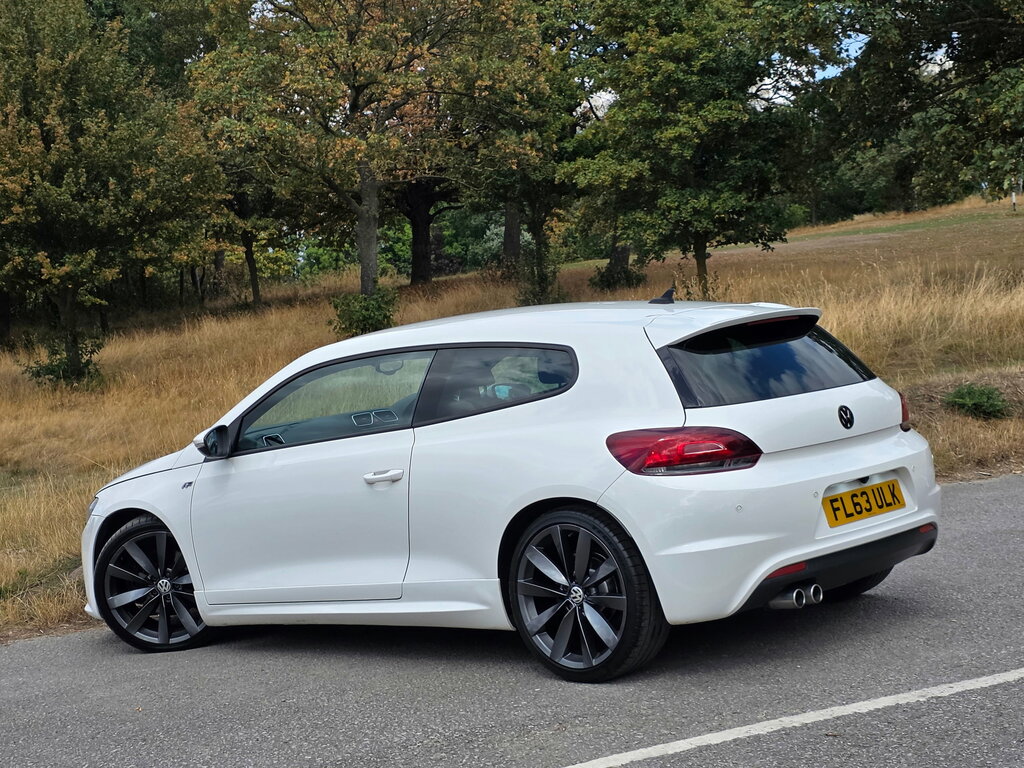 Volkswagen Scirocco 2.0 Tdi R-line Hatchback Euro 5 White #5