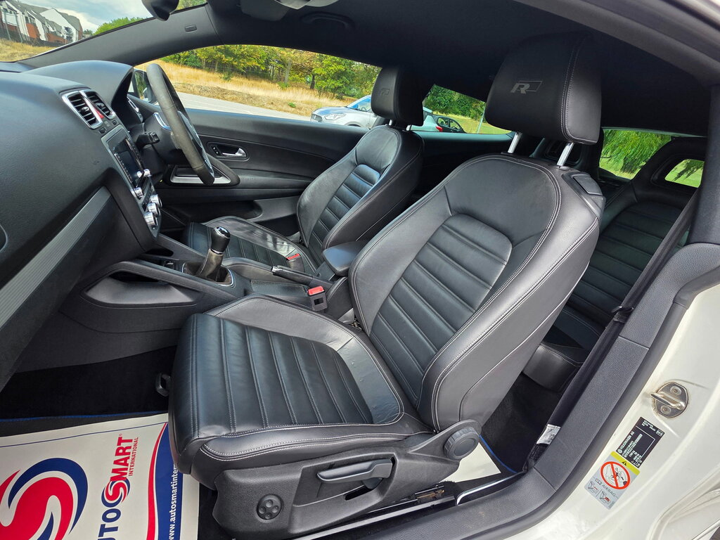 Volkswagen Scirocco Hatchback White #12