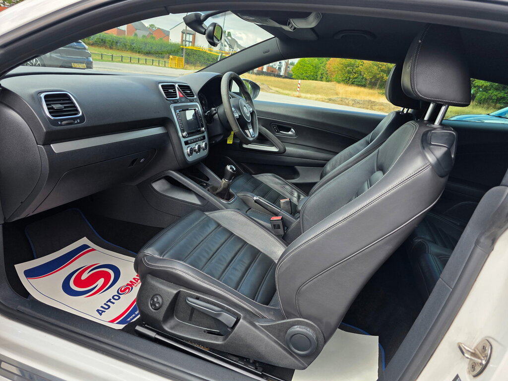 Volkswagen Scirocco Hatchback White #9