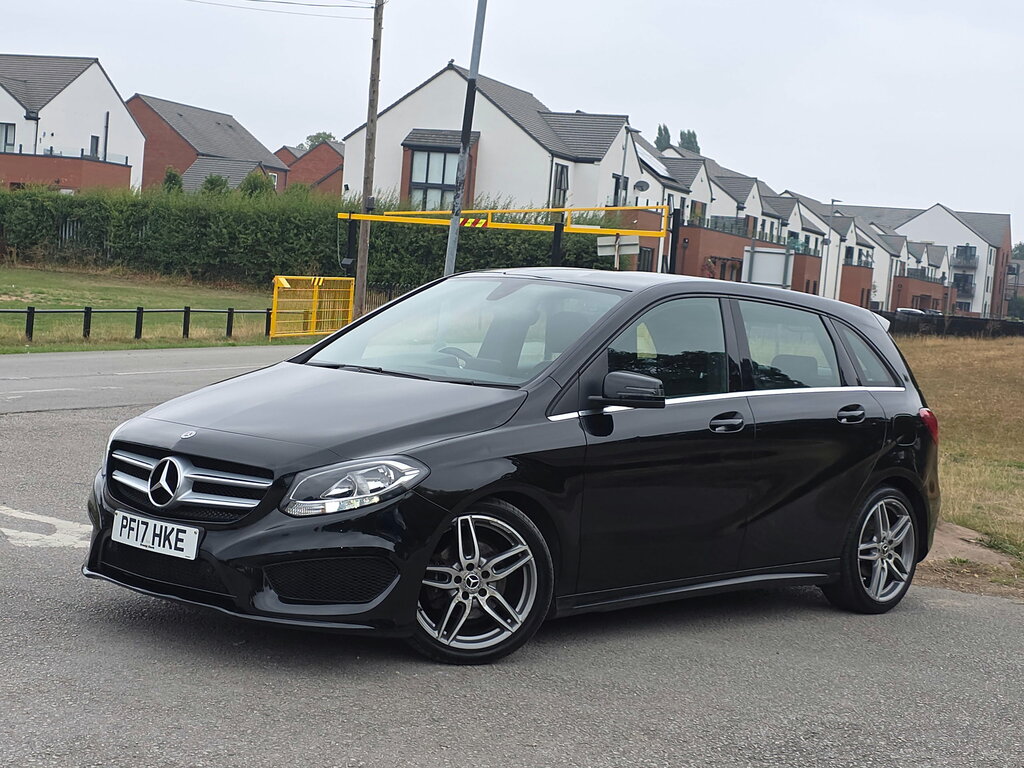 Mercedes-Benz B Class 1.5 B180d Amg Line Mpv 7G-dct Euro 6 S PF17HKE Black #3