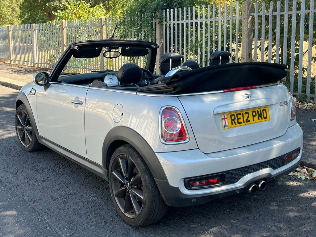 Mini Convertible 1.6 Cooper S Euro 5 Ss RE12PMO Silver #5