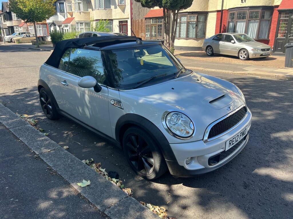 Mini Convertible 1.6 Cooper S Euro 5 Ss RE12PMO Silver #2