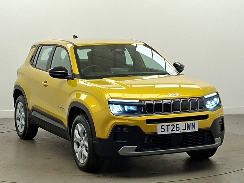 Jeep Avenger 1.2 E-hybrid Altitude Dct Yellow