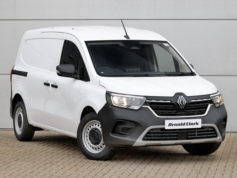 Renault Kangoo Ll21 Blue Dci 95 Advance Safety Van Black
