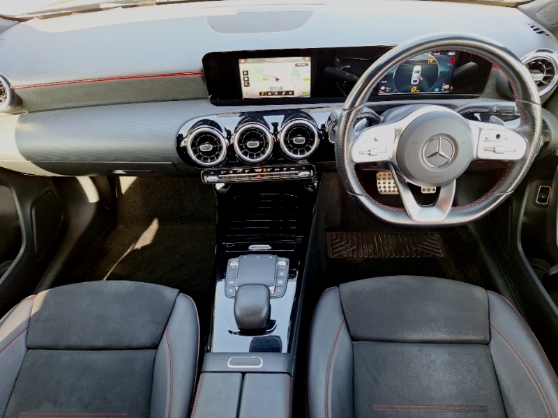 Mercedes-Benz A Class A200d Amg Line ST21KUD Black #3