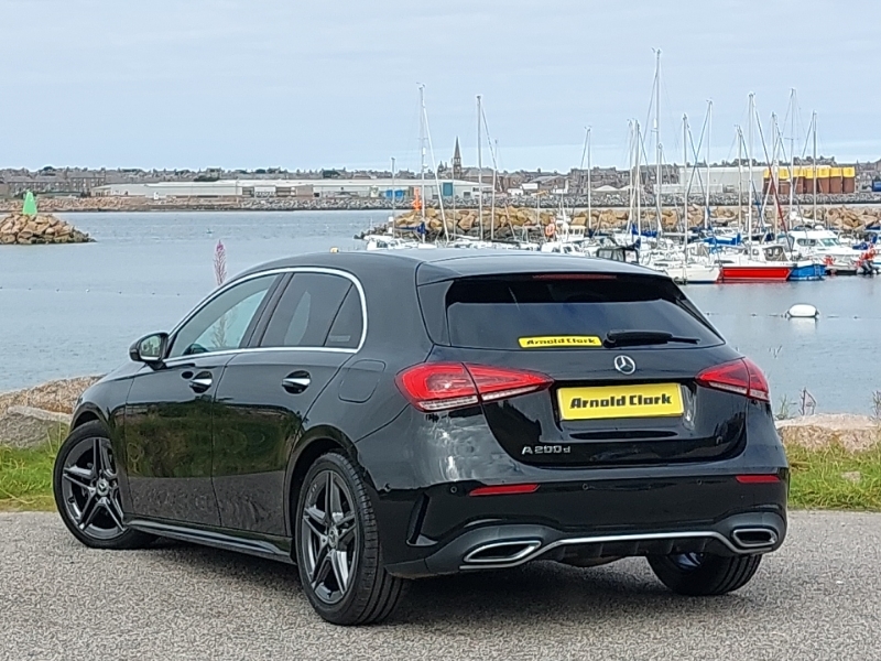 Mercedes-Benz A Class A200d Amg Line Premium Black #2