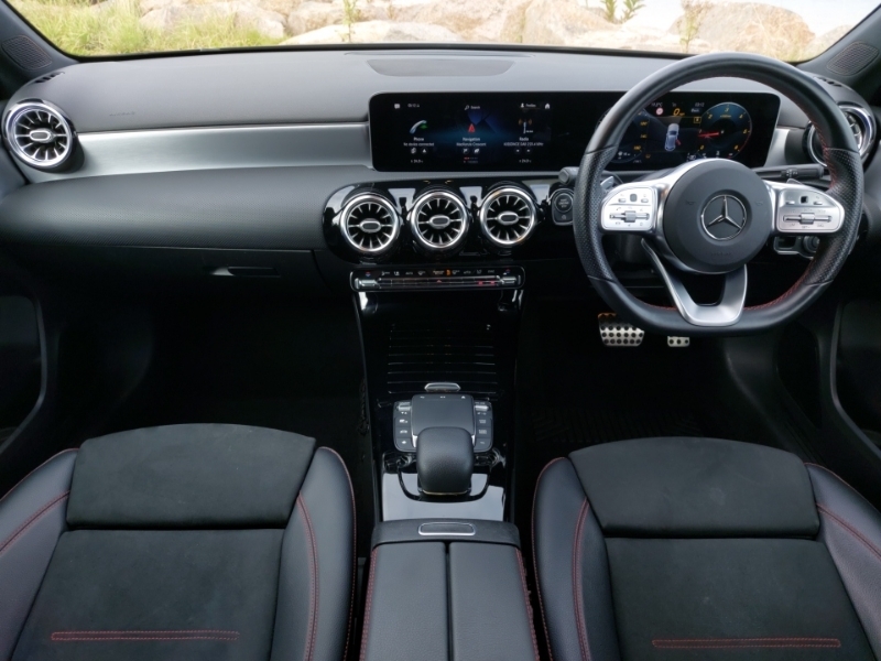 Mercedes-Benz A Class A200d Amg Line Premium Black #3