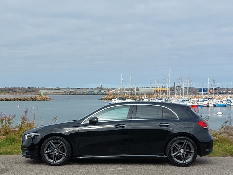Mercedes-Benz A Class A200d Amg Line Premium Black #4