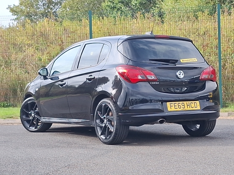 Vauxhall Corsa 1.4 Sri Vx-line Nav Black FE69HCD Black #2