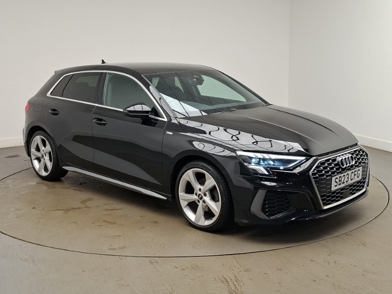 Audi A3 30 Tfsi S Line S Tronic SB23CFG Black #6