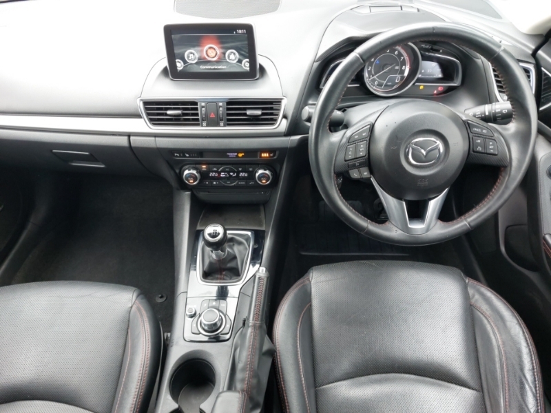 Mazda 3 2.0 165 Sport Nav ST15GJZ Red #3