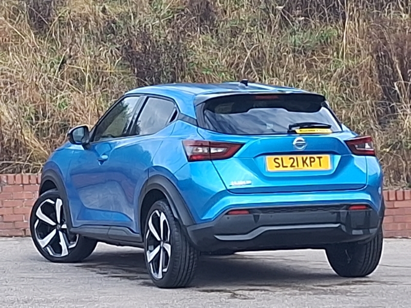 Nissan Juke 1.0 Dig-t Tekna Dct SL21KPT Blue #2