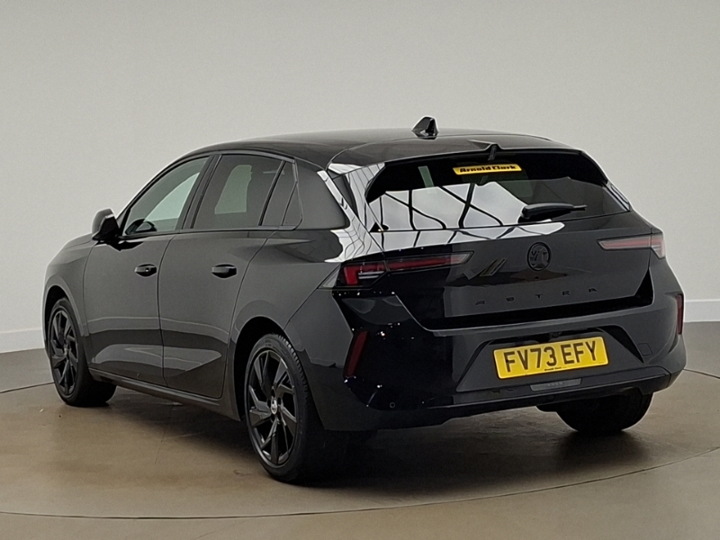 Vauxhall Astra 1.2 Turbo 130 Gs FV73EFY Black #2