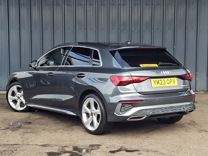 Audi A3 30 Tfsi S Line S Tronic YM23GPV Grey #2