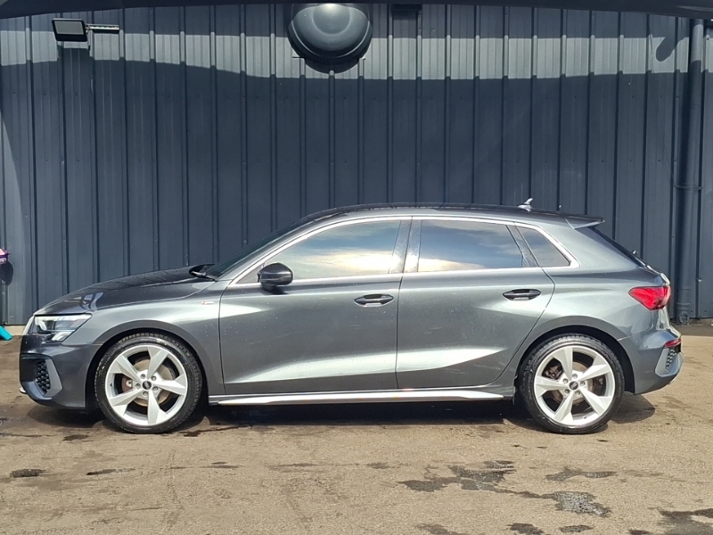 Audi A3 30 Tfsi S Line S Tronic YM23GPV Grey #4