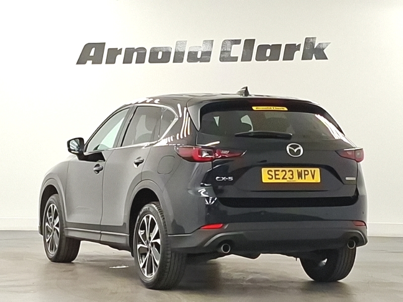 Mazda CX-5 2.0 E-skyactiv G Mhev Exclusive-line SE23WPV Black #2