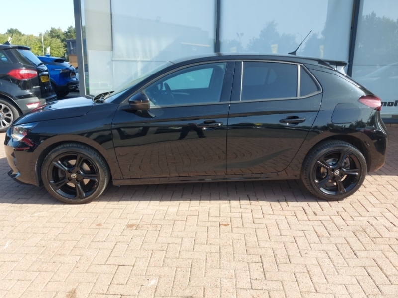 Vauxhall Corsa 1.2 Turbo Gs Line SA72JVV Black #4