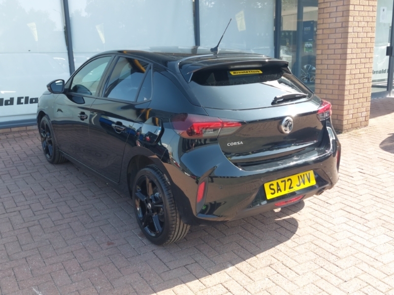 Vauxhall Corsa 1.2 Turbo Gs Line SA72JVV Black #2