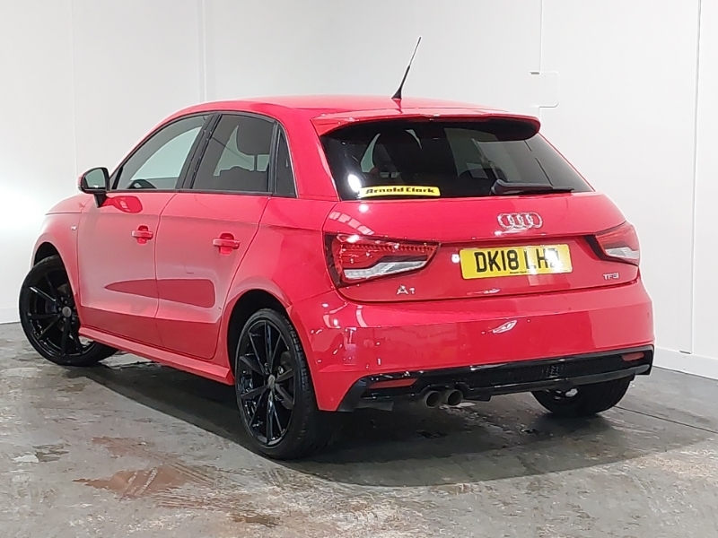 Audi A1 1.4 Tfsi 150 Black Edition Nav DK18LHD Red #2
