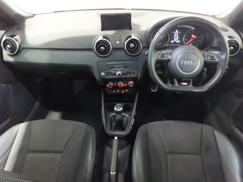 Audi A1 1.4 Tfsi 150 Black Edition Nav DK18LHD Red #3