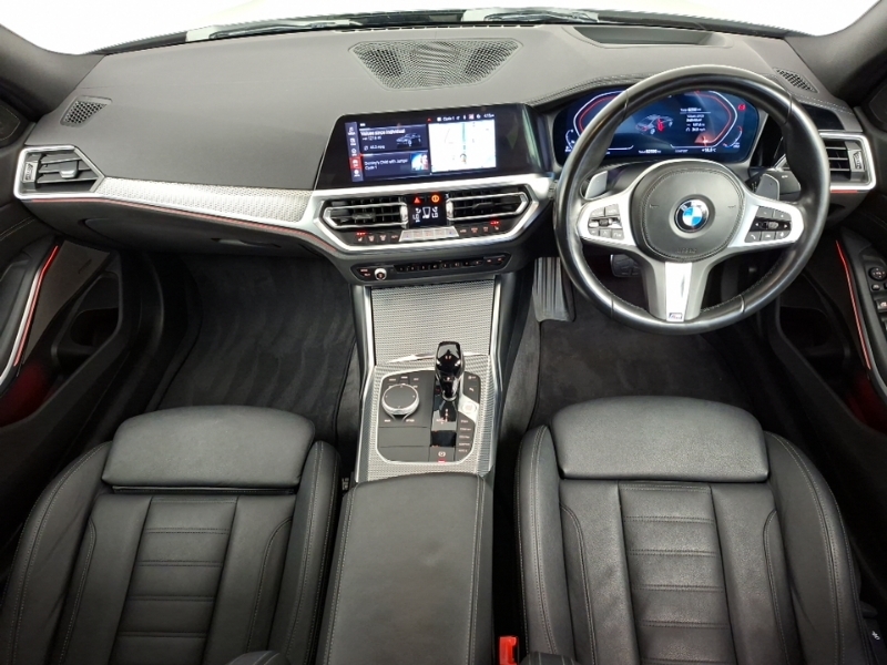 BMW 3 Series M340d Xdrive Mht Step BC21ONX Black #4