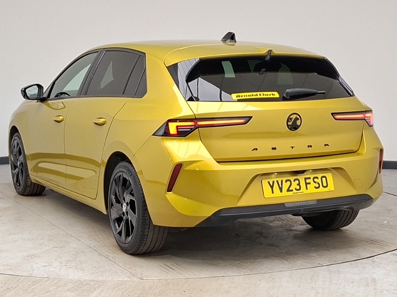 Vauxhall Astra 1.2 Turbo 130 Gs YV23FSO Yellow #2