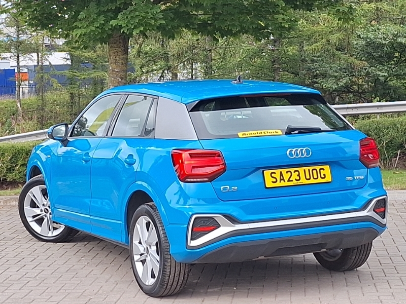 Audi Q2 35 Tfsi S Line SA23UOG Blue #2