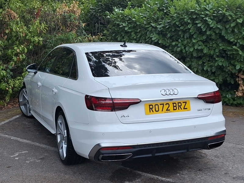 Audi A4 35 Tfsi S Line S Tronic RO72BRZ White #2