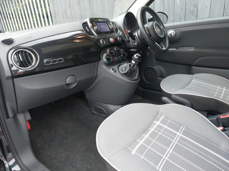 Fiat 500 1.2 Lounge WO17FVA Black #5